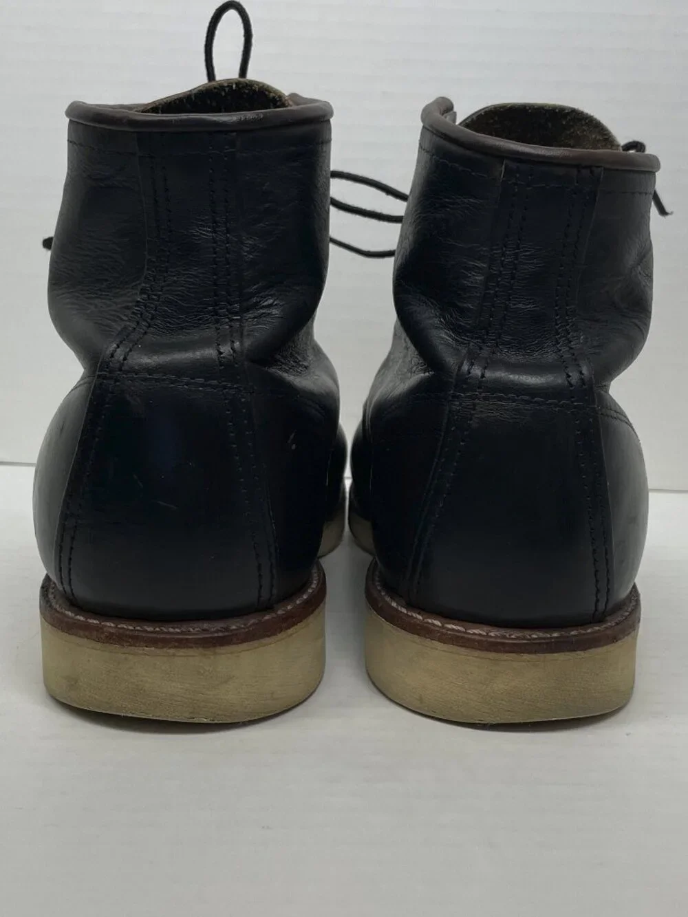 Red Wing Boots Men’s Size 11 D Leather 8890 Black Lace Up Work See Pics